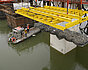 enlarge_image Opération de levage des gabions avec palonnier spécifique