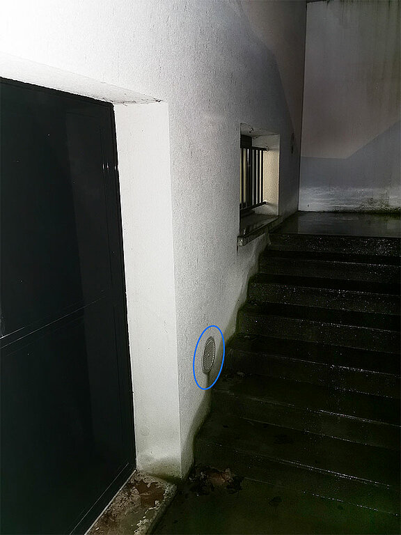Entrée d'air de la VMI