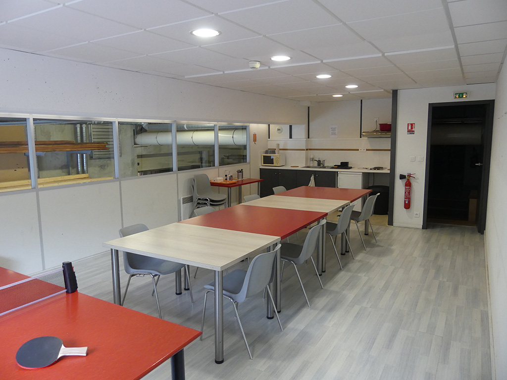 Salle restauration - Nouveaux locaux d’Atrium