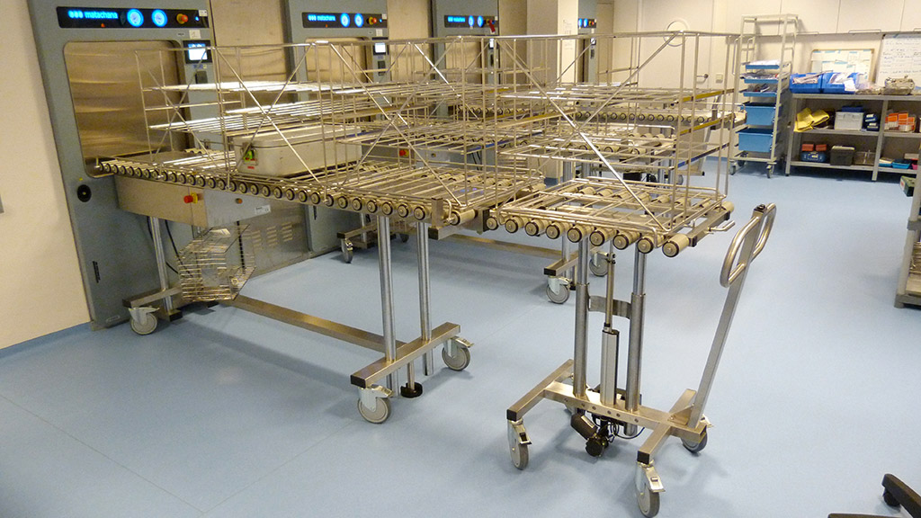 Construction d'une clinique - Stérilisation -Stérilisation : sortie autoclaves spécifique BELHARRA