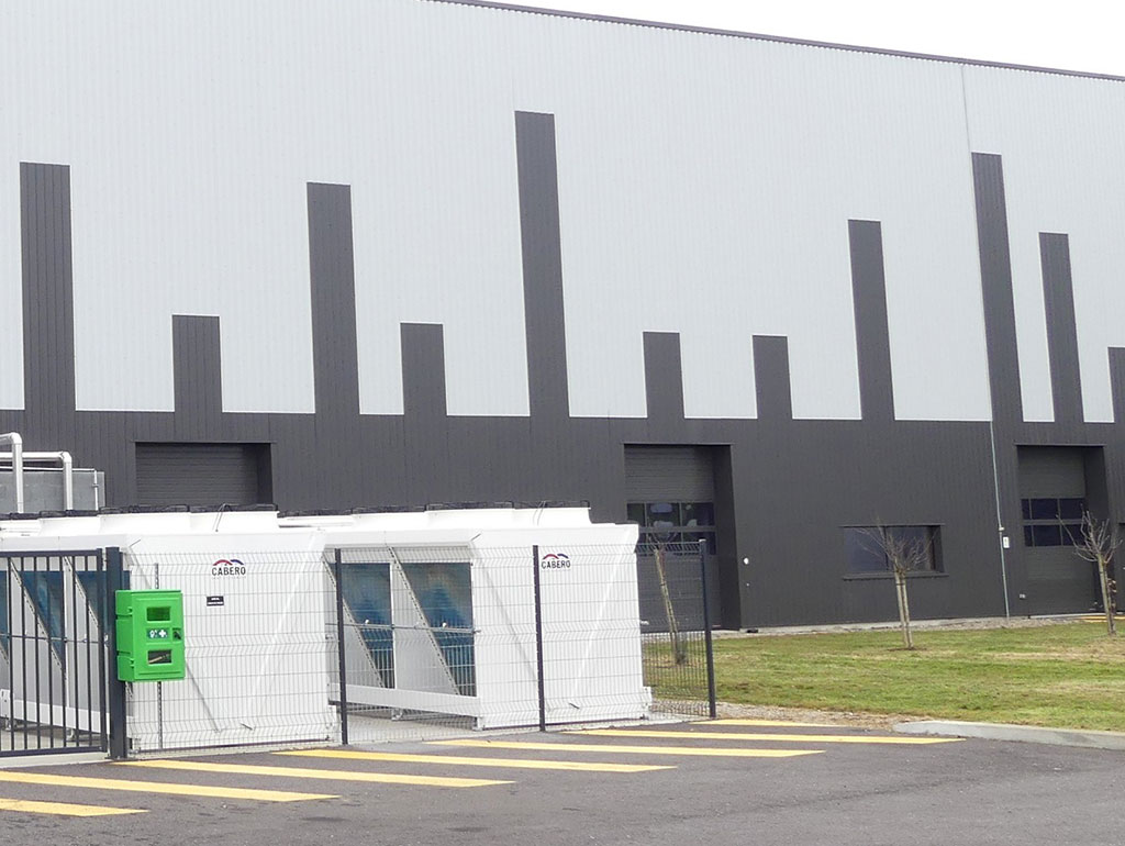 Construction d'une plateforme logistique - Éclairage naturel - Entrepôts - Vue extérieure BIOCOOP