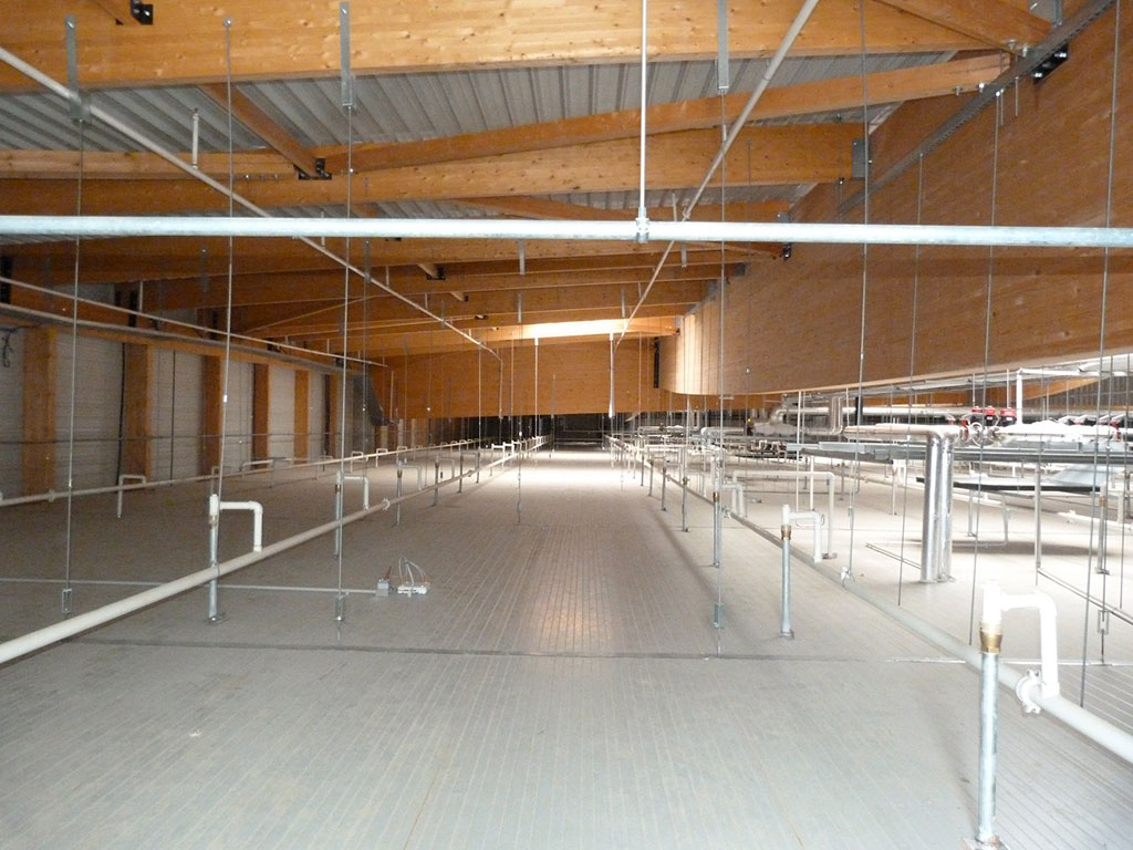 Construction d'une plateforme logistique - Interventions ultérieures sur ouvrage - Circulation en hauteur BIOCOOP 2