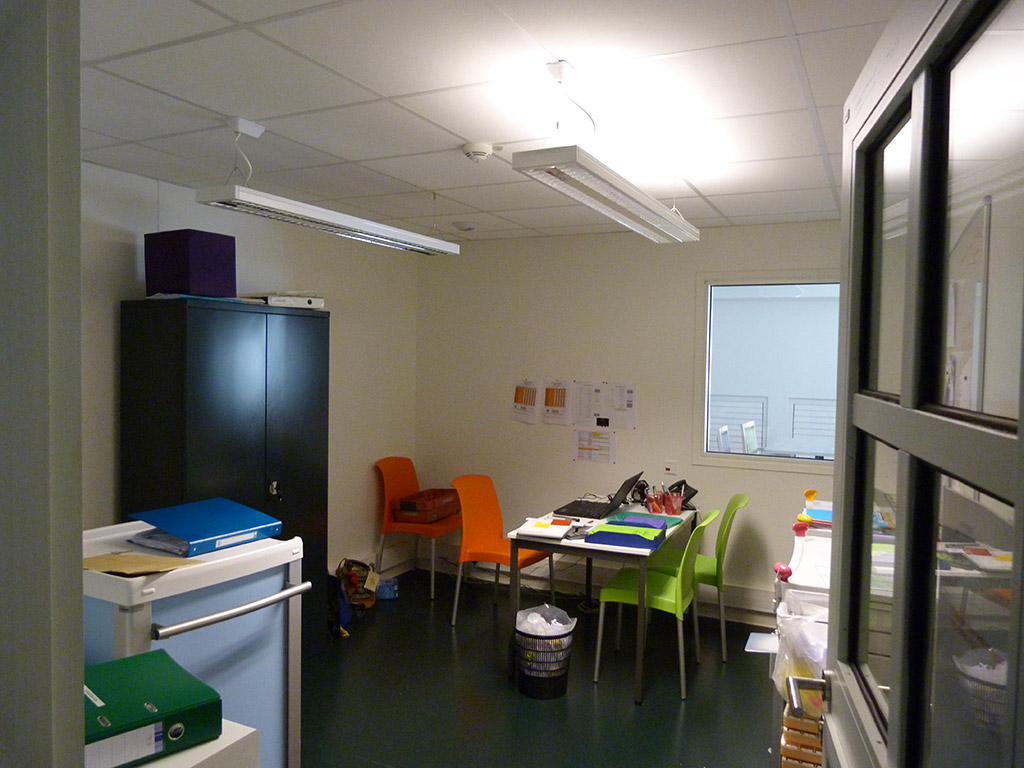 Reconstruction d'un EHPAD dans le Médoc - Pôle soins - Local infirmerie/foyer 3occupationnel BOSSEGE 2