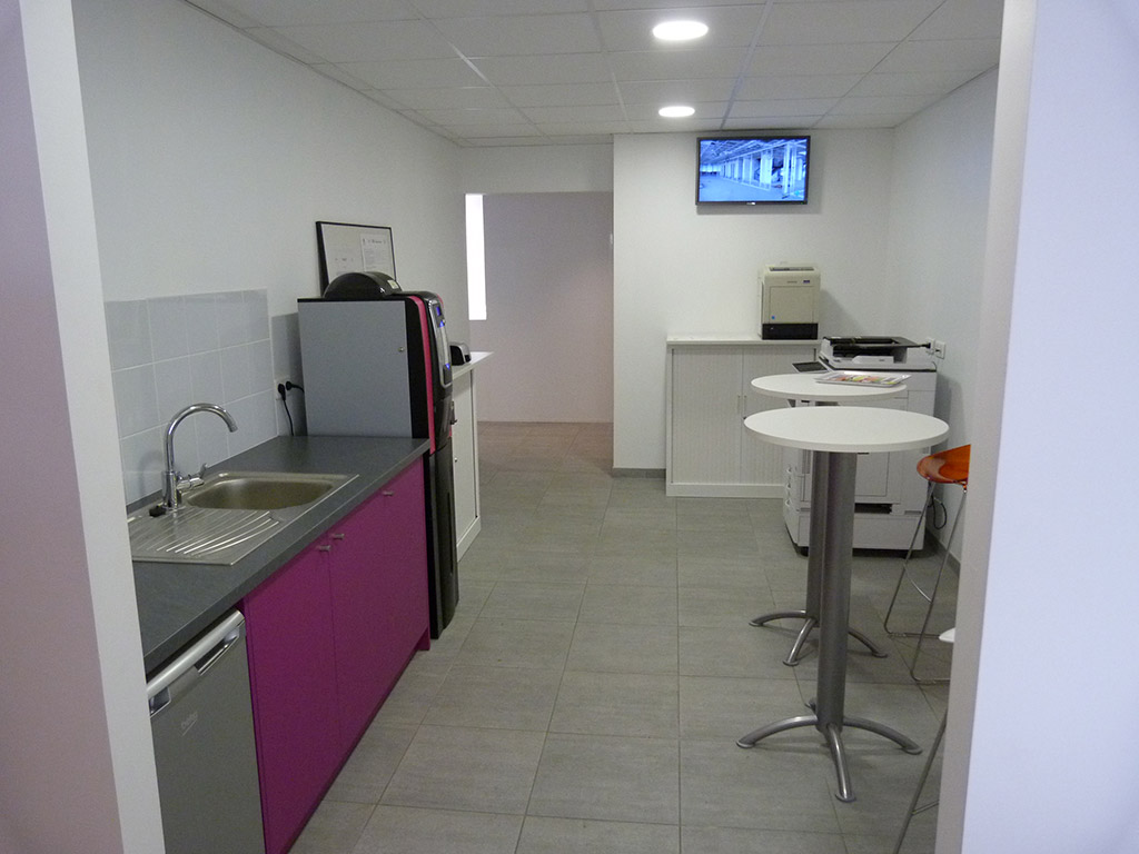 Entrepôt de groupage - Locaux sociaux - Zone détente GEODIS