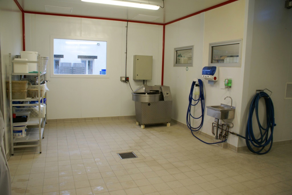 Rénovation et extension d'un site de production agroalimentaire - Éclairage naturel croisson interne