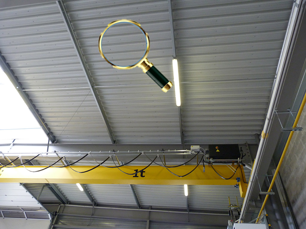 Dispositif acoustique SOBLACO construction d'un atelier de menuiserie métallique - Acoustique - Traitement acoustique des plafonds des locaux zoom technique