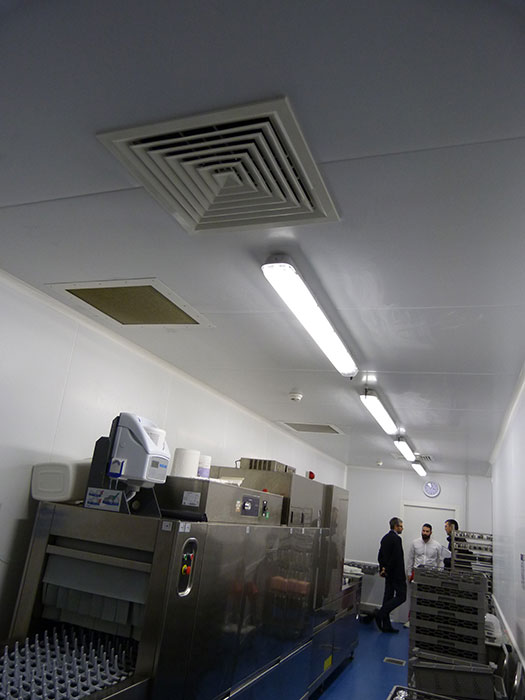 Construction d'une clinique - Cuisine - Ventilation/confort thermique