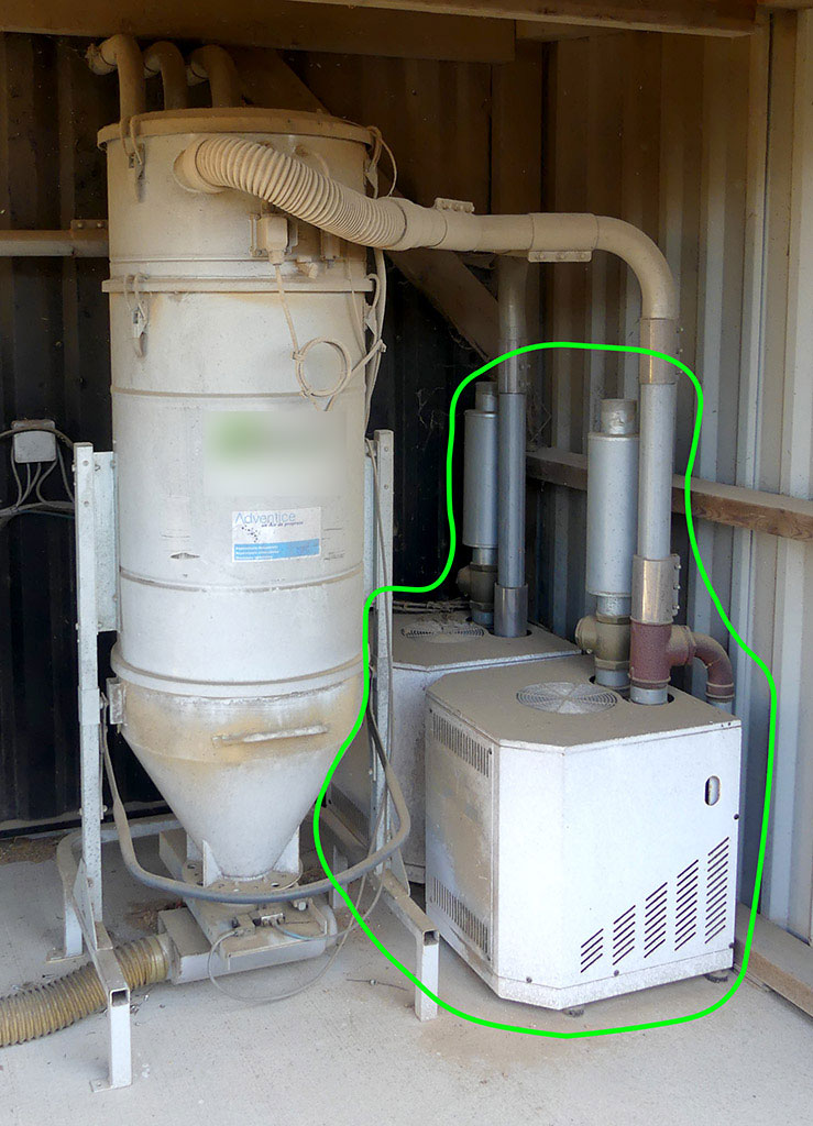 ASA montage ventilateur